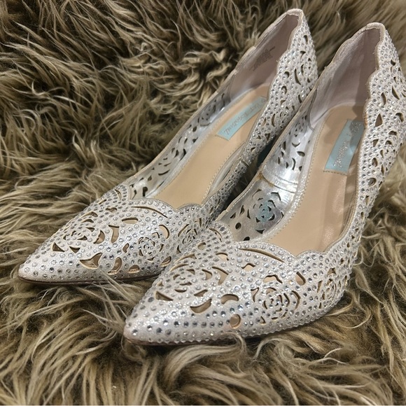 Blue by Betsey Johnson Blue Elsa Dress Pump Size 10 - Picture 1 of 16